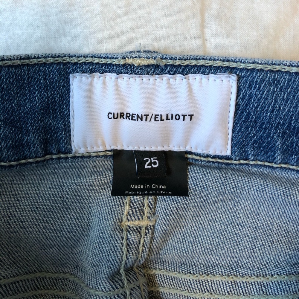 Current/Elliot Original Ankle Stiletto skinny Jean 25 - Picture 5 of 7